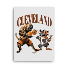 Dawg vs Bengal, Canvas (18x24)