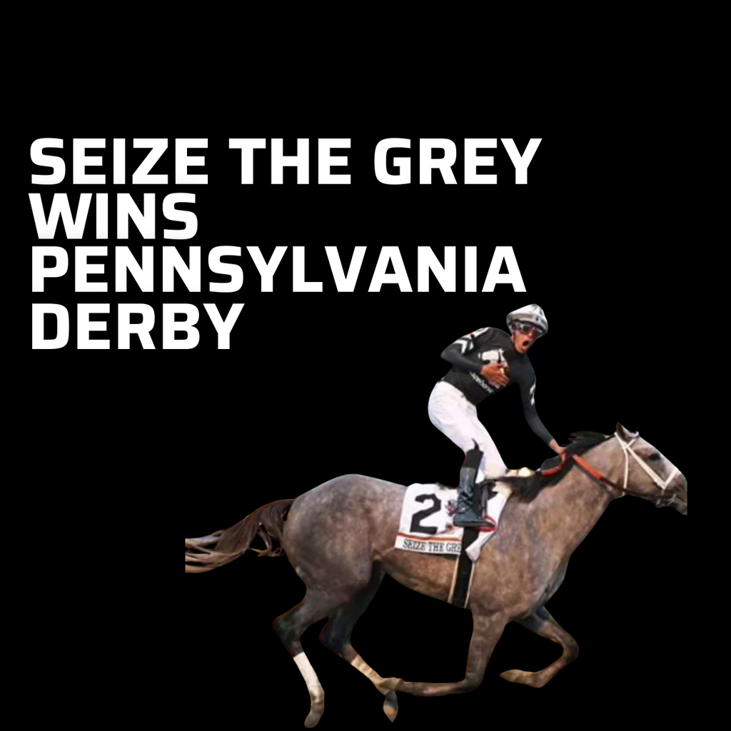 SEIZE THE GREY WINS PENNSYLVANIA DERBY