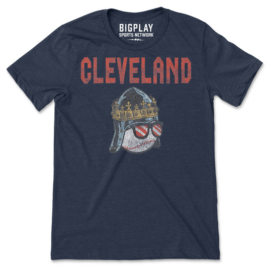Cleveland Baseball Knight Vintage, T-Shirt