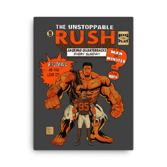 The Unstoppable Rush, Canvas (18x24)